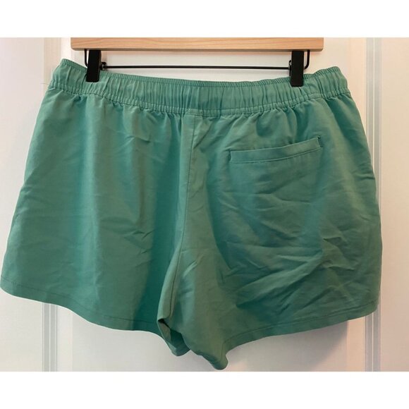 Homage Women's Green Athletic Shorts With Pockets Drawstring Size XL - Picture 3 of 5